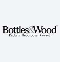 bottles & wood logo
